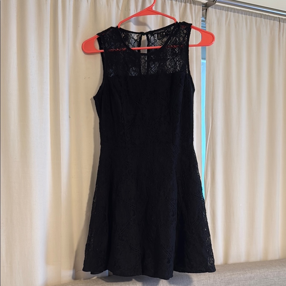 Banana Republic Black Sleeveless A-Line Mini Dress